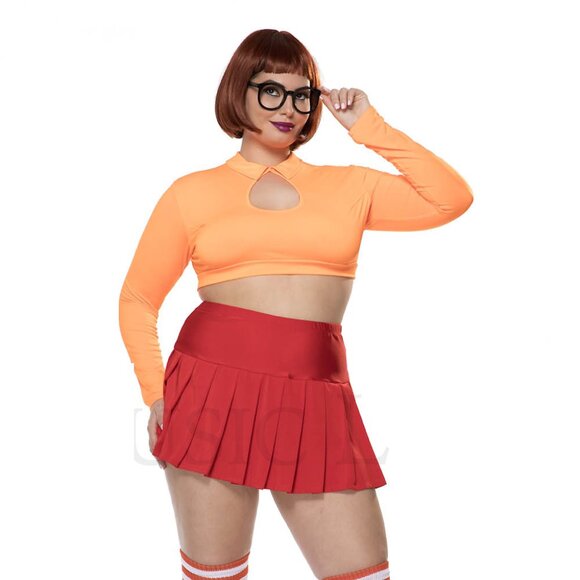 Plus Size Nerdy Detective Costume Set - Picture 1 of 2